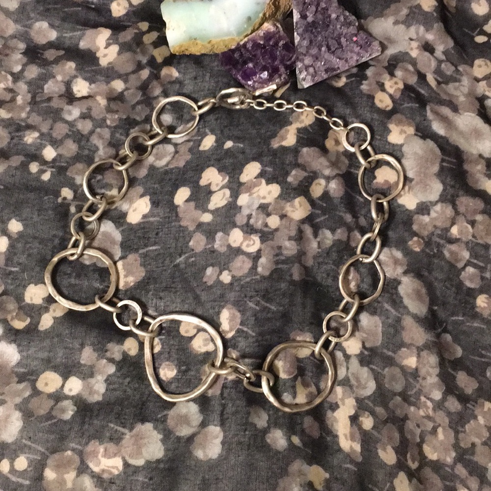 Sterling silver necklace from Peru